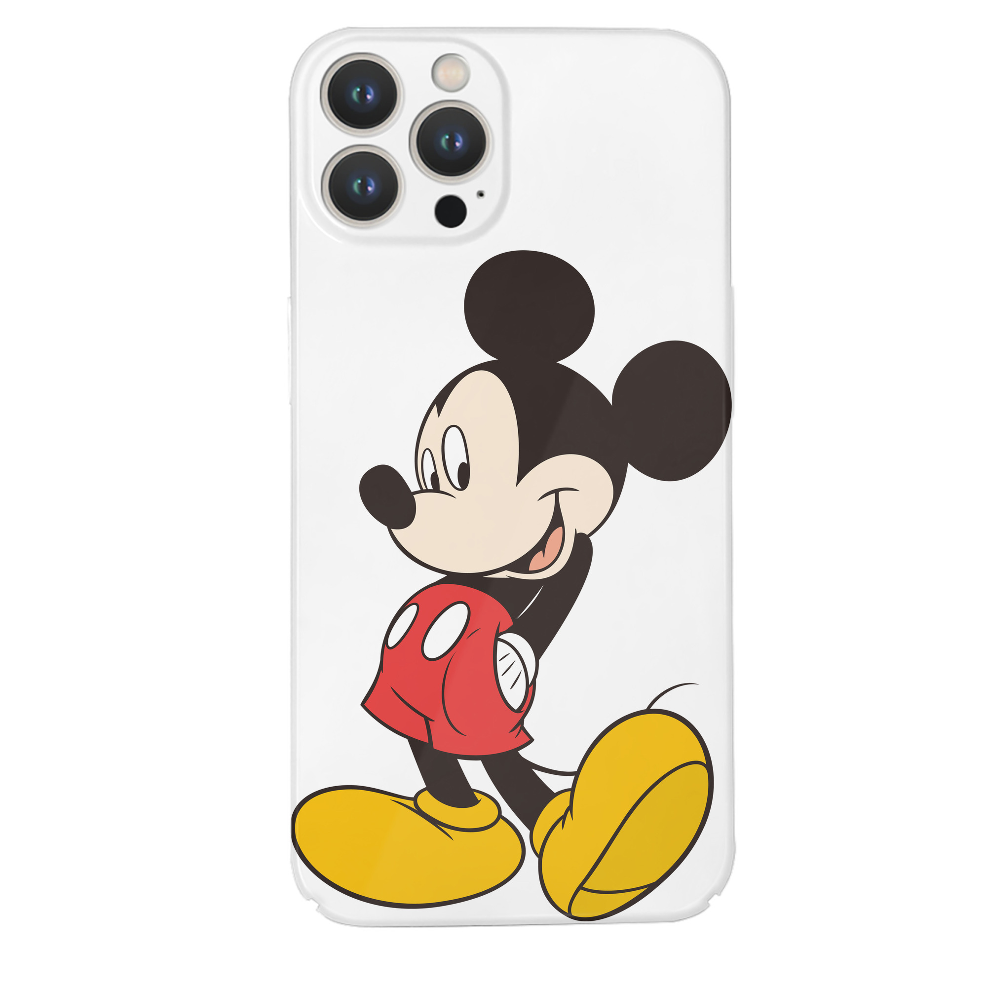 （画像用） ミッキーマウス Mickey Mouse 【iPhone 14シリーズ対応】ハードケース